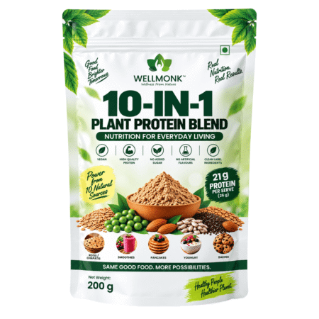 Wellmonk 10-in-1 Plant Protein Blend