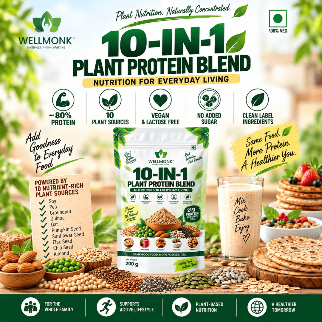 Wellmonk 10-in-1 Plant Protein Blend - Image 9