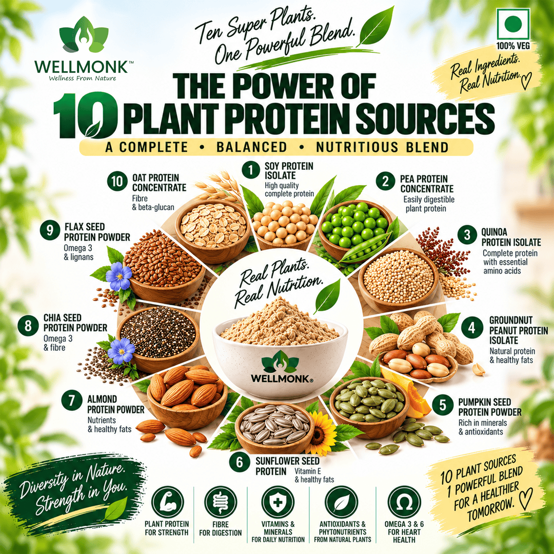 Wellmonk 10-in-1 Plant Protein Blend - Image 8